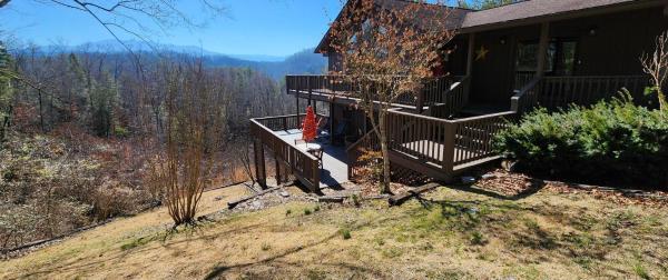 Na zdjęciu widoczny jest obiekt Big Bear Retreat położony w mieście Williamsburg.