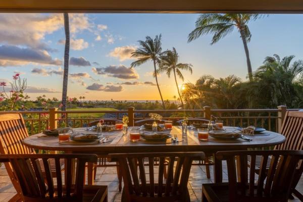 Na zdjęciu widoczny jest obiekt 3BD Ke Alaula Villa (217C) at Hualalai Resort położony w mieście Kaupulehu.