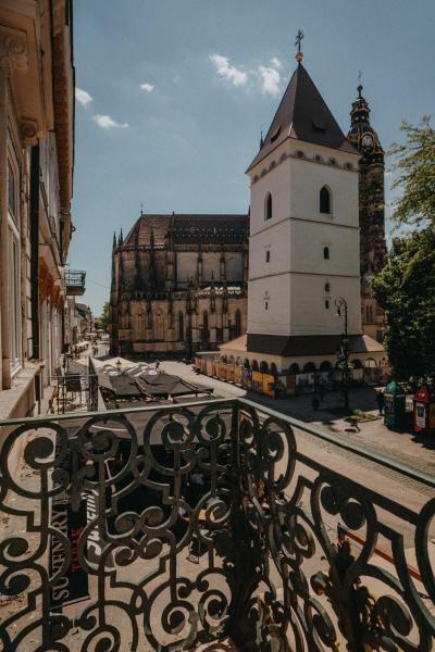 A la foto es mostra l'objecte Contessa Apartments situat a la ciutat de Kosice.