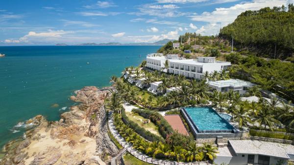 A la foto es mostra l'objecte Quy Nhon Sea Resort situat a la ciutat de Vĩnh Cửu An.