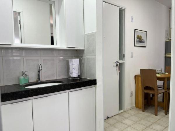 A la foto es mostra l'objecte Flat Boa Viagem - Vista Mar situat a la ciutat de Recife.