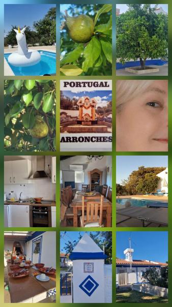 写真にはRecanto市にあるCasa Azul Oase da Natureza em Recantoが写っています。