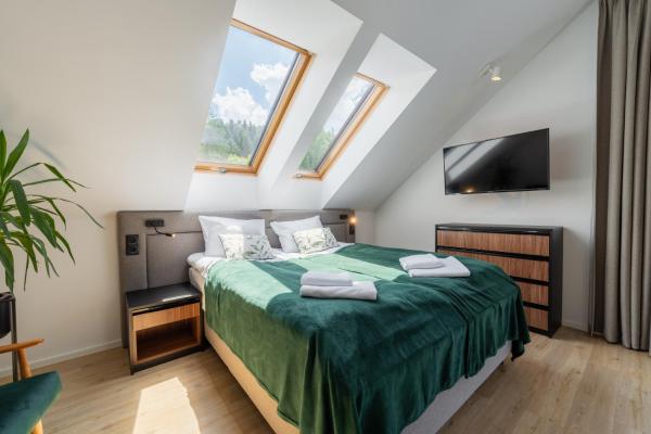 En la foto se muestra el objeto Apartamenty Dolina Jawornika ubicado en la ciudad de Wisła.