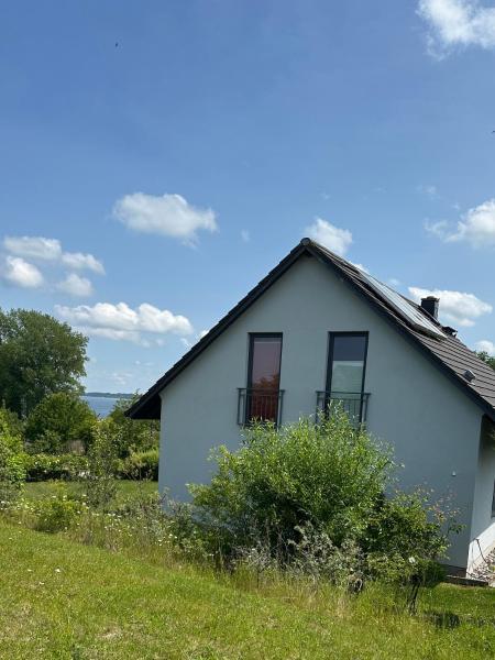 A la foto es mostra l'objecte Ferienhaus Ostseeblick situat a la ciutat de Wohlenberg.