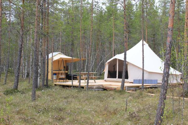 A la foto es mostra l'objecte Västerled Glamp situat a la ciutat de Åsele.