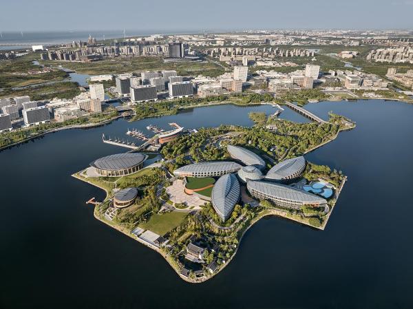 A la foto es mostra l'objecte InterContinental Shanghai Harbour City by IHG situat a la ciutat de Nanhui.
