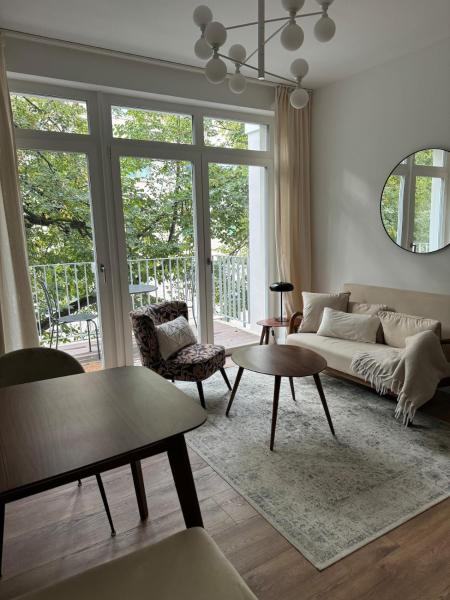 A la foto es mostra l'objecte City living central design flat situat a la ciutat de Bremen.