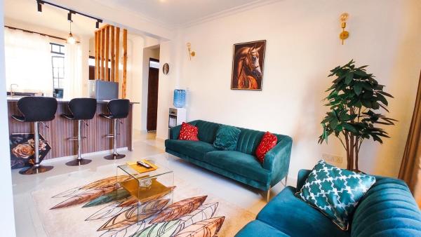 照片显示了位于Ngong市的Heri Ngong Heights --- Garden, Parking, Stable WiFi, Security物件。