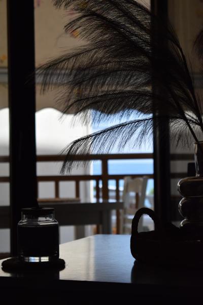Na fotografii je vidět objekt Platamon Boho Apartment- Με θέα την θάλασσα nacházející se ve městě Platamonas.