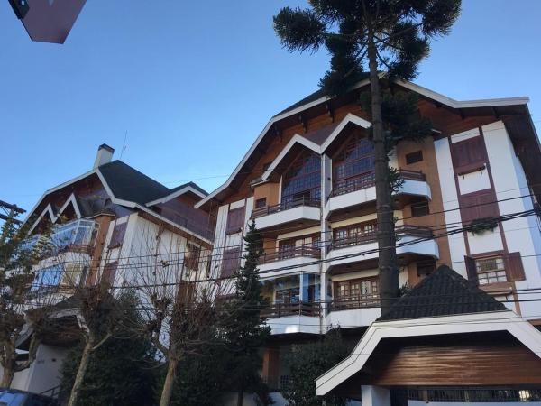 照片显示了位于Campos do Jordão市的Apto Dijon, Duplex , no centro Capivari - By Hostyn物件。
