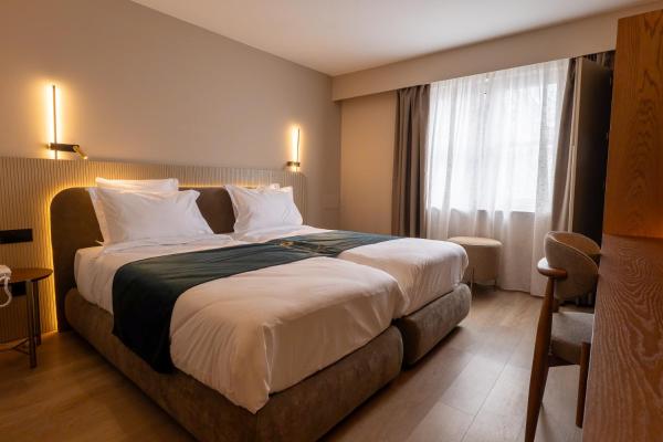 Na fotografii je vidět objekt Hôtel Hemera nacházející se ve městě Tournai.