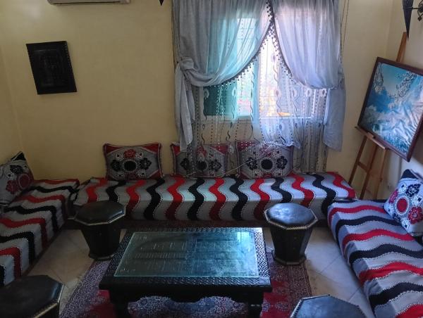 En la foto se muestra el objeto Au centre,Charmant appartement dans un quartier chic et calme, Très bon emplacement ubicado en la ciudad de Marrakech.