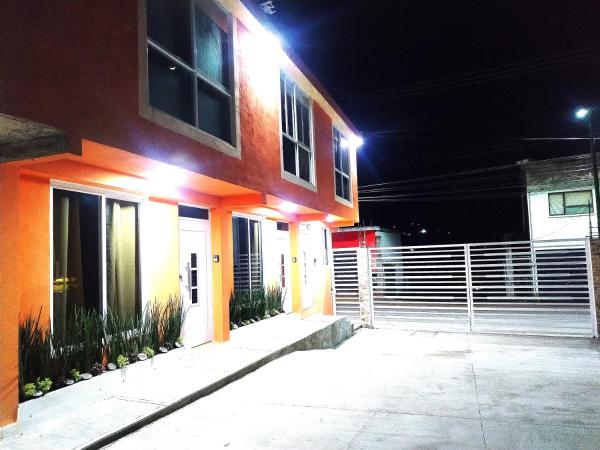 Na fotografii je vidět objekt Hotel El Balcón nacházející se ve městě Zacatlán.