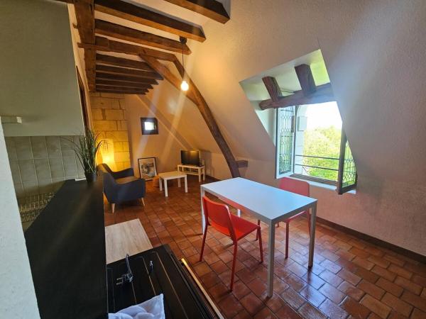 A la foto es mostra l'objecte T2 historique de charme Saumur situat a la ciutat de Saumur.