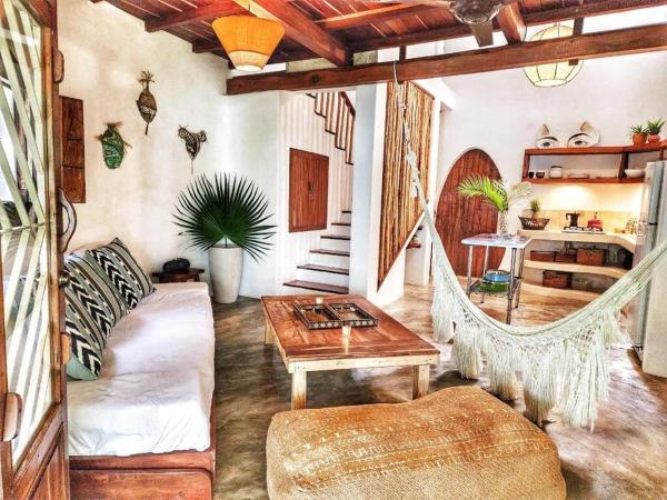 På billedet ses objektet Bacalar Waterfront Design Eco-Villa & GREAT Wifi beliggende i byen Bacalar.