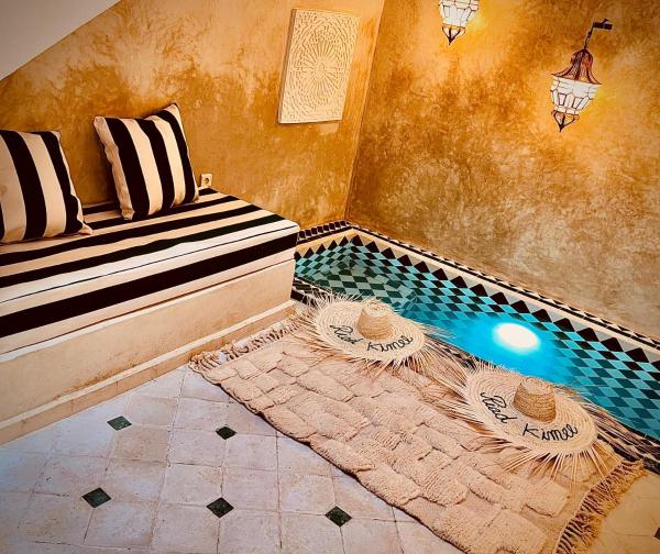 A la foto es mostra l'objecte Riad Kimee Room 2 situat a la ciutat de Marràqueix.