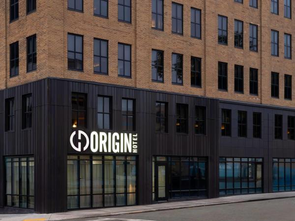 Na fotografii je vidět objekt Origin Atlanta, a Wyndham Hotel nacházející se ve městě Atlanta.