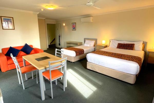 Auf dem Foto ist das Objekt Mandarin Motel in der Stadt Burrapine zu sehen.
