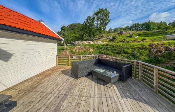 A la foto es mostra l'objecte 3 Bedroom Cozy Home In Farsund situat a la ciutat de Dåri.