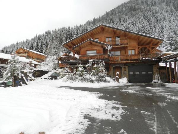 Na fotografii je vidět objekt Penthouse - Fantastique duplex au dernier étage d'un chalet nacházející se ve městě Châtel.