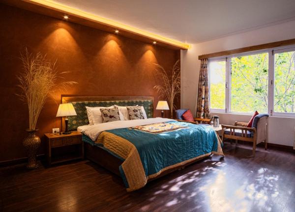 A la foto es mostra l'objecte Hotel Lingzi - at the Mall Road & newly renovated situat a la ciutat de Leh.