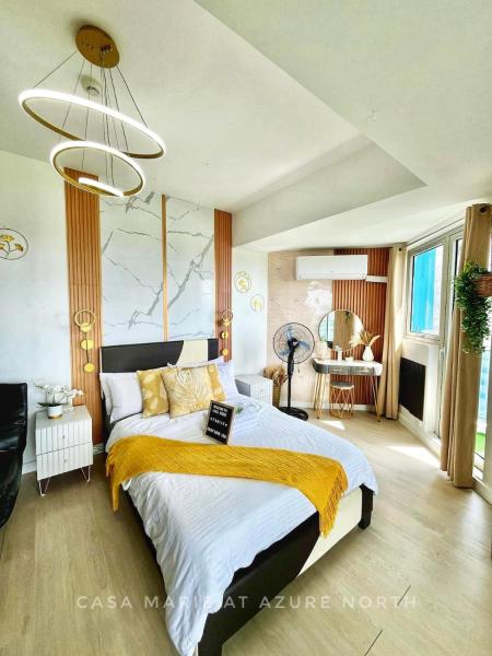 På billedet ses objektet Spacious Deluxe Studio w Large Balcony at Azure beliggende i byen Lagundi.