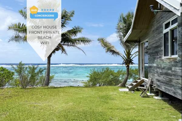 Auf dem Foto ist das Objekt Tropical Villa, Private Lagoon in der Stadt Huahine zu sehen.