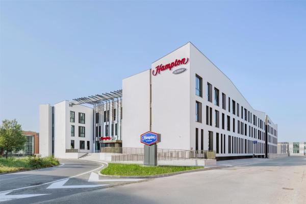 A la foto es mostra l'objecte Hampton By Hilton Venice Isola Nuova situat a la ciutat de Venècia.