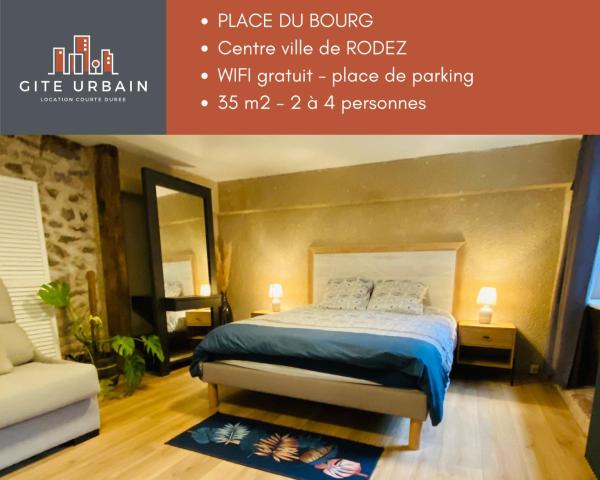 A la foto es mostra l'objecte Le Place Du Bourg Appartement T2 Centre Historique Rodez situat a la ciutat de Rodez.