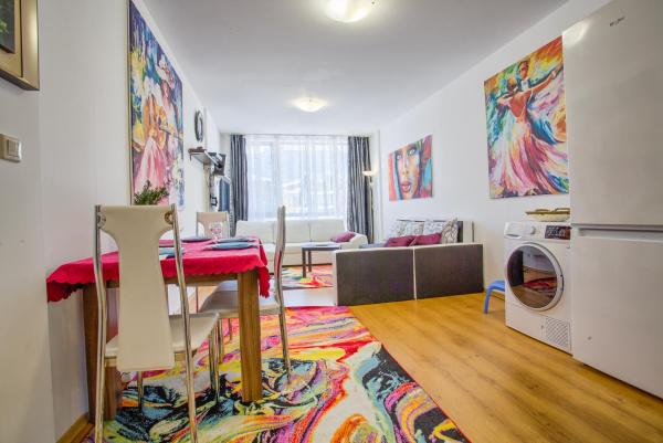 A la foto es mostra l'objecte Mountain view apartment in Aspen Golf Resort with SPA situat a la ciutat de Bansko.