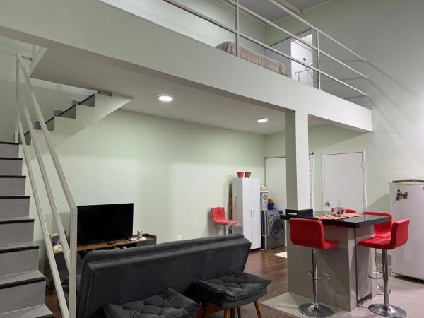 På billedet ses objektet Aluguel de casa - estilo loft - PARA TEMPORADA beliggende i byen Cesário Lange.