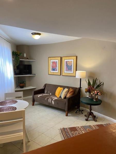 A la foto es mostra l'objecte Apartamento do Encanto - Peace & Tranquility situat a la ciutat de Petrópolis.
