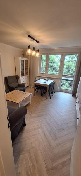 På billedet ses objektet Apartament Saturna beliggende i byen Czeladź.
