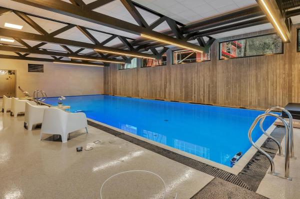 På bildet vises objektet Åros Modern Apartment som ligger i byen Kristiansand.