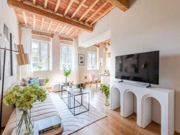 Auf dem Foto ist das Objekt Apartment in Lucca near Tuscan Delights in der Stadt Lucca zu sehen.