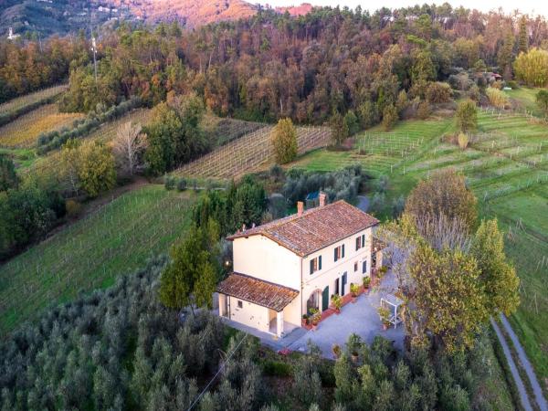 Na fotografii je vidět objekt Villa in Tuscany near Lucca with Pool nacházející se ve městě Cappella.