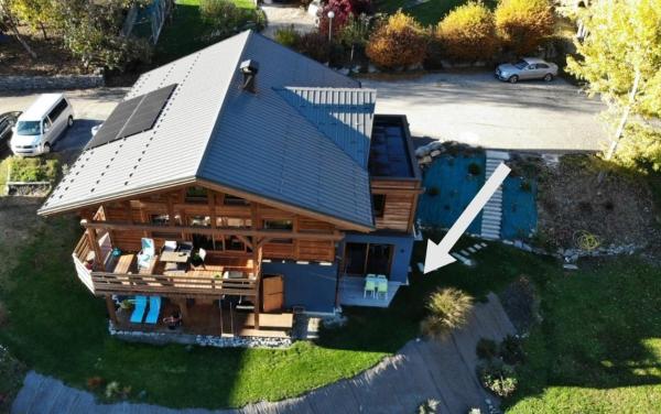 Auf dem Foto ist das Objekt Nature and mountain studio in der Stadt Valezan zu sehen.