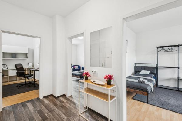 Fotografie 6: Velbert, gute Lage, Ideal für Geschäftsleute, Monteure, Messegäste, 3 Schlafzimmer, SmartTV