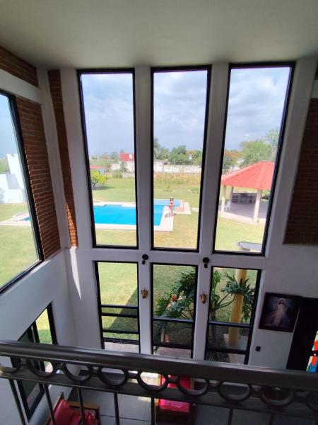 Na zdjęciu widoczny jest obiekt Casa de campo con alberca położony w mieście Tlayecac.