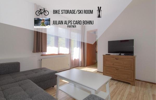 A la foto es mostra l'objecte Nad tunelom apartment Bohinj situat a la ciutat de Bohinj.