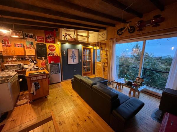 Na fotografii je vidět objekt Cabaña Vista Patagonia nacházející se ve městě Lenca.