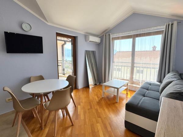 The photo shows the One bedroom apartment with spectacular view located in the city of Ivovići.
