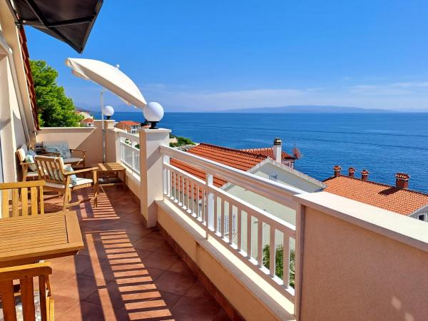 Sea-view Apartments, 2 Bedrooms, 2 Baths, 50 Meters From Beach! - Okrug Gornji