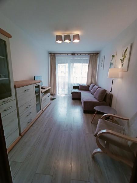 Na fotografii je vidět objekt Apartament Mazury nacházející se ve městě Olecko.
