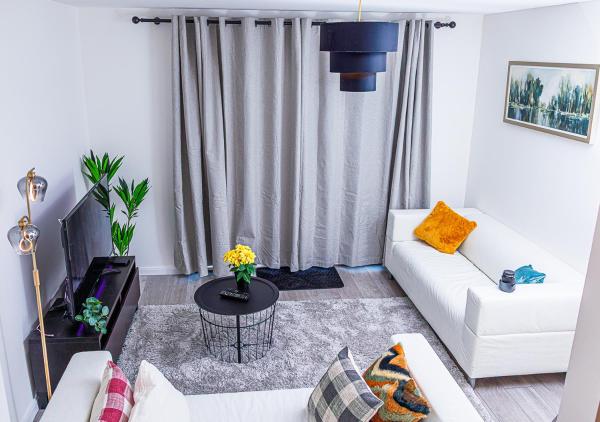 A la foto es mostra l'objecte Monea Retreat a Modern 2bedroom and 2 bathroom apartment in Coventry situat a la ciutat de Coventry.