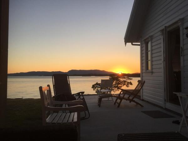 Na zdjęciu widoczny jest obiekt Gorgeous views and sunsets in Halsnøy, Kvinnherad położony w mieście Sæbø.