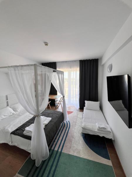 Na fotografii je vidět objekt Studio Ivana by Blaxy Residence nacházející se ve městě Douăzeci şi Trei August.