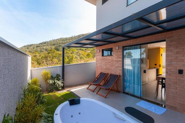 A la foto es mostra l'objecte Linda casa no condomínio Piri Living situat a la ciutat de Pirenópolis.