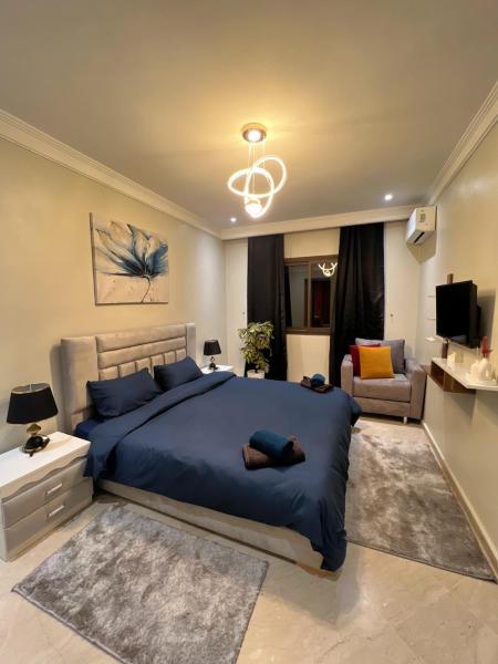 A la foto es mostra l'objecte Superbe appartement 1 chambre Terrasse Netflix & Wifi ultra rapide Gueliz situat a la ciutat de Marràqueix.
