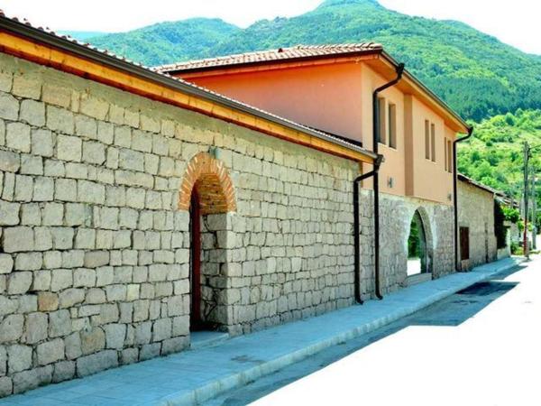 A la foto es mostra l'objecte Yustina VIllas Къща за гости situat a la ciutat de Skobelevo.